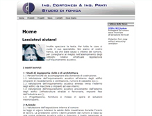 Tablet Screenshot of cortonesiprati.ch